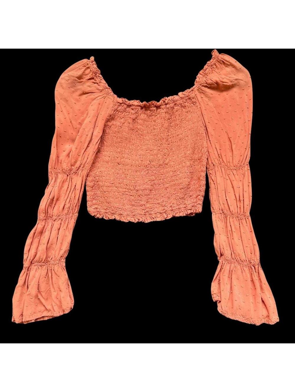 Wild Fable Women's Orange Shirt